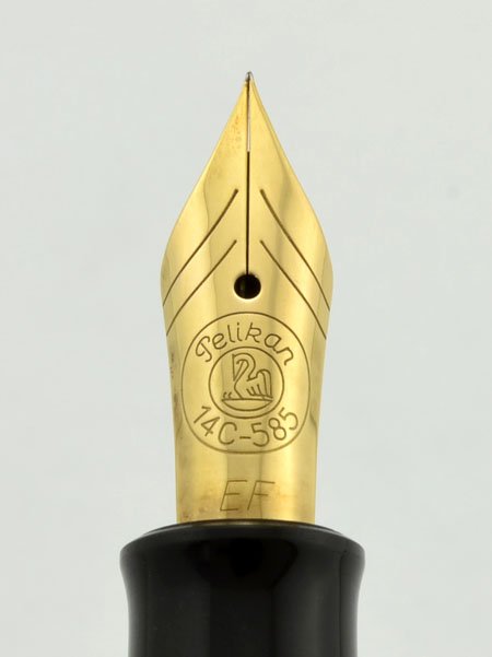 Pelikan M400 Fountain Pen - Old Style, Black, 14k Extra Fine (Very